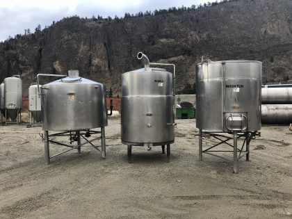 Complete (3) Vessel brewhouse (25HL)